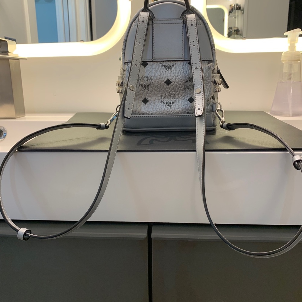Silver Original Mcm Backpack - image 3